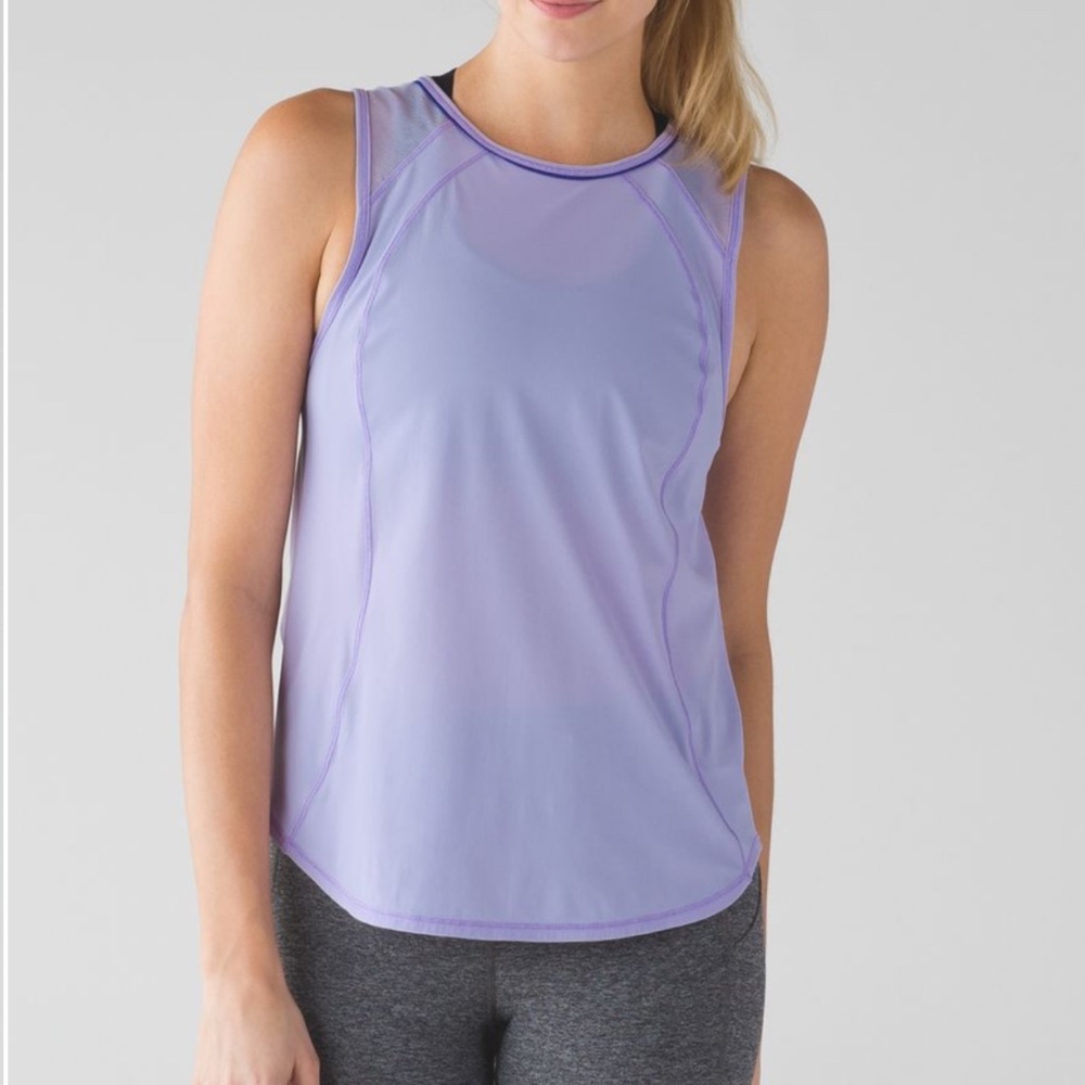 Lululemon Sculpt Tank In Lilac